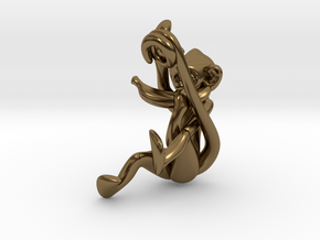 3D-Monkeys 200 in Polished Bronze