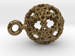 Sphere-132-small in Polished Bronze