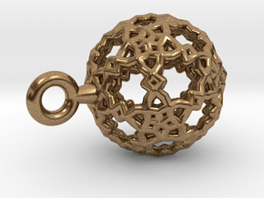 Sphere-132-small in Natural Brass