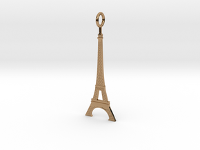 Eiffel Tower Pendant in Polished Brass