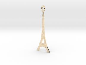 Eiffel Tower Pendant in 14K Yellow Gold