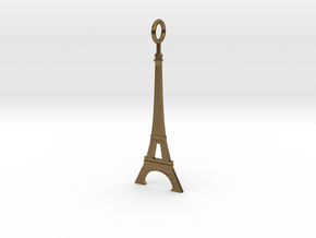 Eiffel Tower Pendant in Natural Bronze