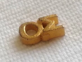 Aspie Symbol Lapel/Tie Pin in Polished Gold Steel