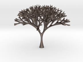 Recursive Tree in Polished Bronzed Silver Steel