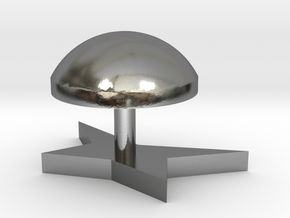 Corners modeling lamp in Polished Silver