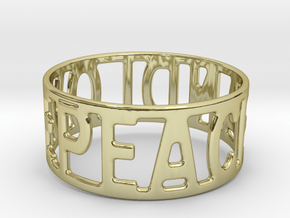 Peaceandlove 68 Bracelet in 18k Gold