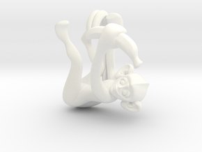 3D-Monkeys 280 in White Processed Versatile Plastic