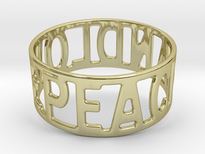 Peaceandlove 75 Bracelet in 18k Gold