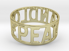 Peaceandlove 78 Bracelet in 18k Gold