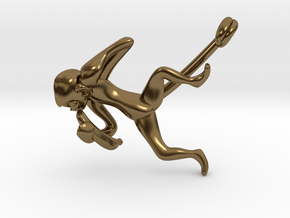 3D-Monkeys 310 in Polished Bronze