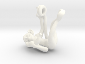 3D-Monkeys 324 in White Processed Versatile Plastic