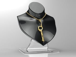 Monado Sword Pendant in Polished Brass