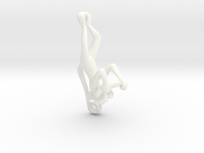 3D-Monkeys 356 in White Processed Versatile Plastic