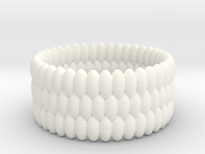 V5 - Ring in White Processed Versatile Plastic