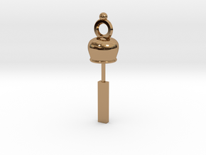 Wind bell in Polished Brass