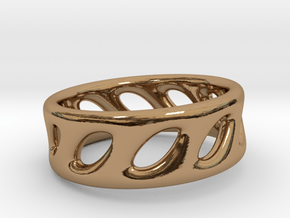 clasic ring in Polished Brass