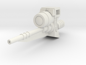 Ratchetrooper Weapon 06 - Sniper Laser in White Natural Versatile Plastic