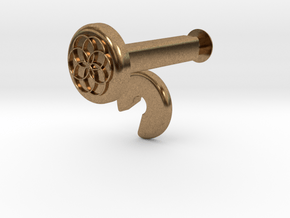 XuGong V2 - Locks for Vibration Dampers in Natural Brass