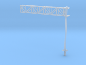 HO Scale Sign Cantilever in Smooth Fine Detail Plastic