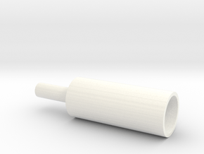 Eductor/Venturi Open Design in White Processed Versatile Plastic