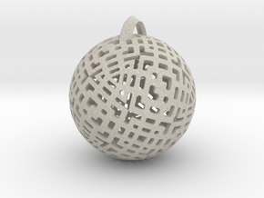 Tetra Ball in Natural Sandstone