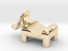 動物 手機架  Animal mobile phone holder in 14K Yellow Gold