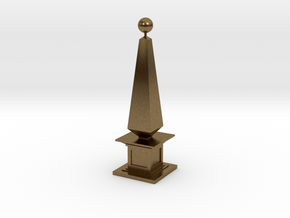 160105_Obelisk_01 in Natural Bronze