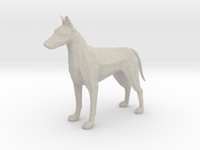 Dog With Tail in Natural Sandstone