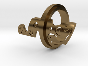 Ringplate16.6 in Polished Bronze
