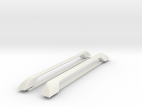 MF01-X Jimny Roofrail  in White Natural Versatile Plastic