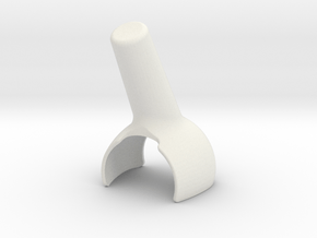 Shure Holder in White Natural Versatile Plastic