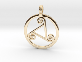 TRISQUEL in 14K Yellow Gold