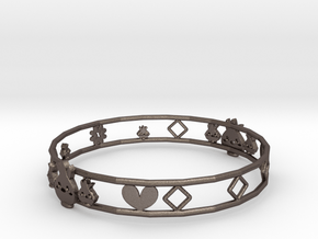 chick bracelet in Polished Bronzed Silver Steel