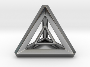 Tetra Prism in Polished Silver