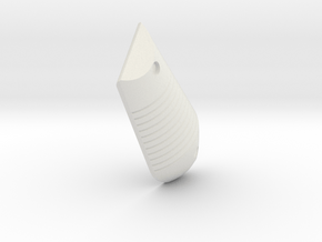 LPA NN-14 - Grip 1 in White Natural Versatile Plastic