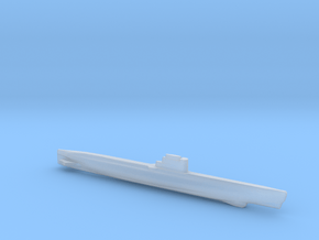 Whiskey-class submarine, Full Hull, 1/1800 in Tan Fine Detail Plastic