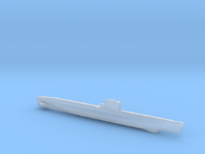 Whiskey-class submarine, Full Hull, 1/2400 in Tan Fine Detail Plastic