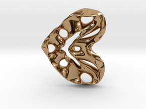LoveHeart RoyalModel in Polished Brass