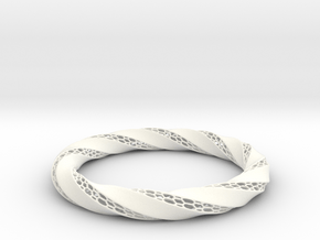 Ring-RoyalModel in White Processed Versatile Plastic