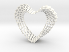 LOVEhEART in White Processed Versatile Plastic
