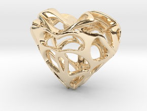 Loveheart in 14K Yellow Gold