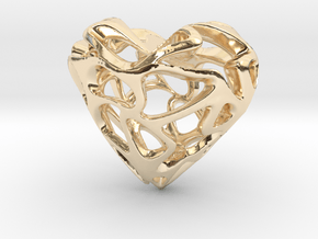 Loveheart in 14K Yellow Gold