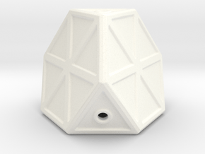 Sci-Fi Cargo Pod in White Processed Versatile Plastic