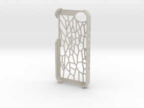 Vornoi Apple iphone 5 / 5S Case Organic Cellular D in Natural Sandstone