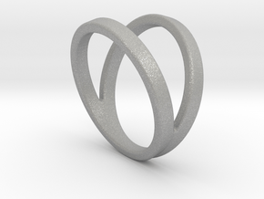 Split Ring Size US 9.5 in Aluminum