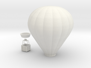 Balloon - Oscale in White Natural Versatile Plastic