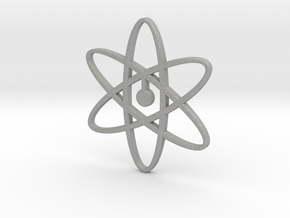 Atom Pendant in Aluminum