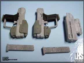 1/6 scale Magnum Akimbo Package Revised Oct 25 201 in White Natural Versatile Plastic
