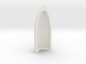 Atlas V 5m Payload Fairing, 1/58 scale in White Natural Versatile Plastic