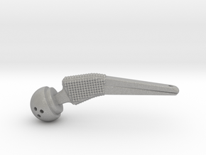 Femoral Prosthesis Keychain in Aluminum